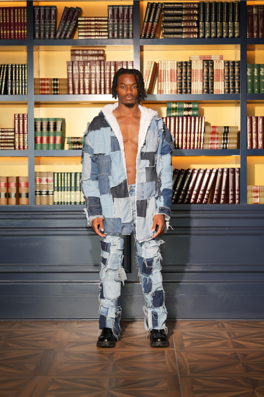 Denim Patchwork Jeans – Burghàlie