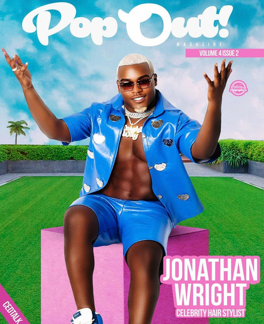 Jonathan Wright Stuns in Burghàlie for Pop Out Magazine Cover