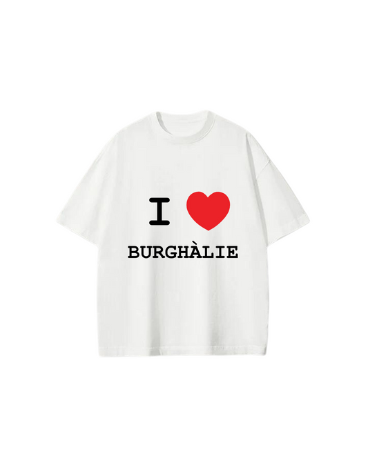 I Love Burghàlie Graphic Tee