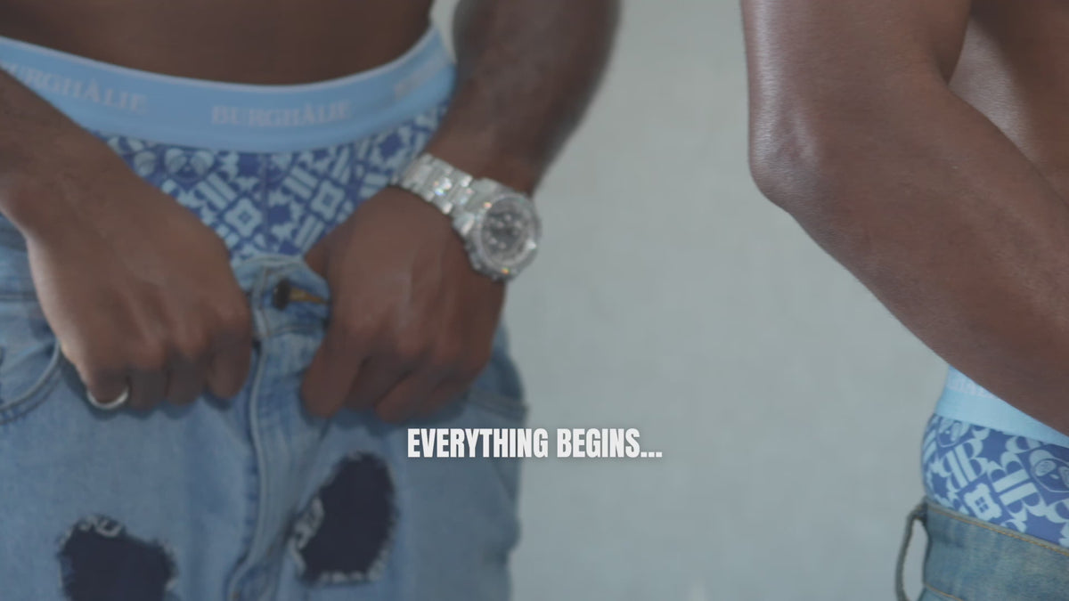 Load video: Burghalie Underwear Campaign Teaser